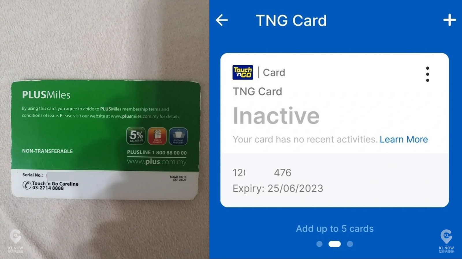 【TNG Card过期千万不要丢,可免费换取新的TNG NFC Card!】 KL NOW 就在吉隆坡